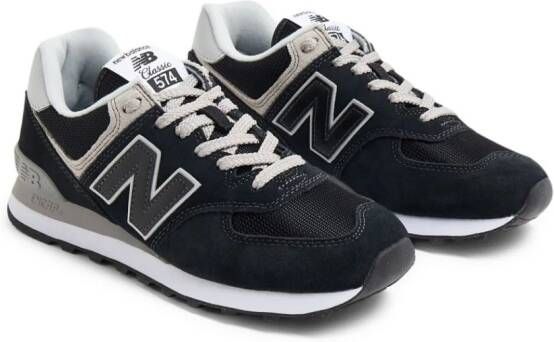 New Balance 574 panelled low-top sneakers Black