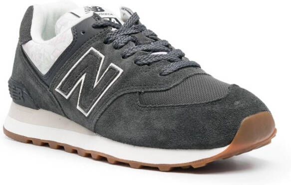 New Balance 574 panelled low-top sneakers Grey