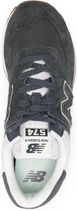 New Balance 574 panelled low-top sneakers Grey