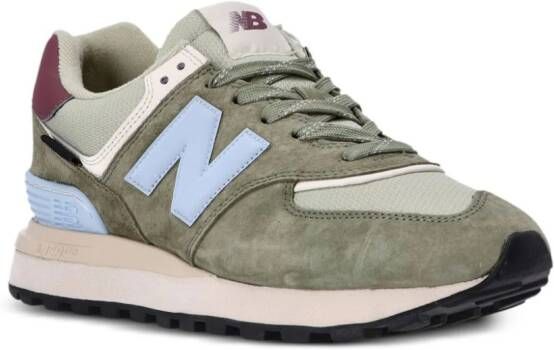 New Balance 574 panelled sneakers Green