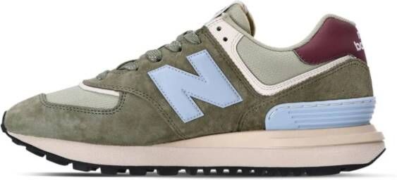 New Balance 574 panelled sneakers Green