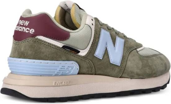 New Balance 574 panelled sneakers Green