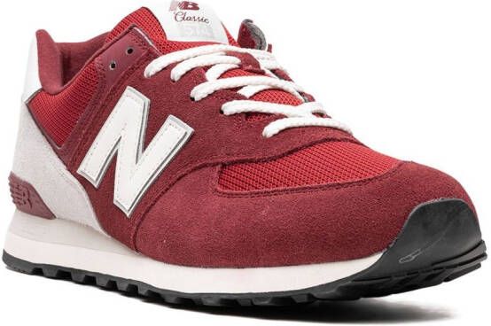 New Balance 574 "Red White" sneakers