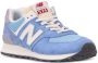 New Balance 574 suede sneakers Blue - Thumbnail 2