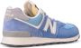 New Balance 574 suede sneakers Blue - Thumbnail 3