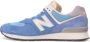 New Balance 574 suede sneakers Blue - Thumbnail 5