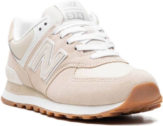 New Balance 574 suede sneakers Neutrals