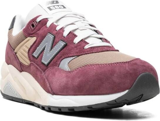 New Balance 580 chunky panelled sneakers Red