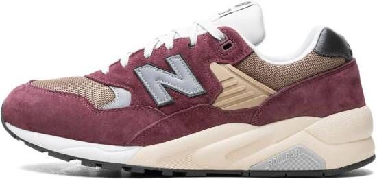 New Balance 580 chunky panelled sneakers Red