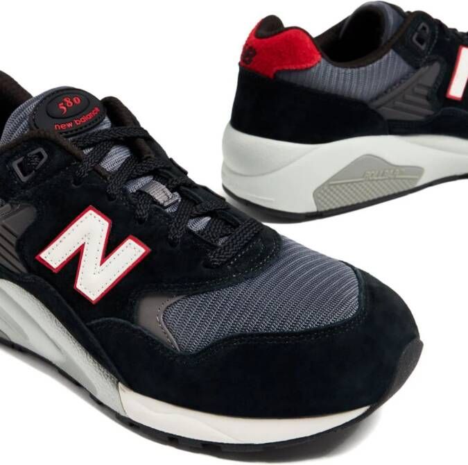 New Balance 580 colour-block sneakers Black