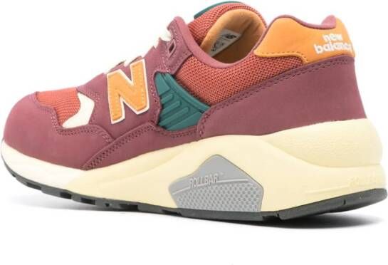 New Balance 580 panelled sneakers Red