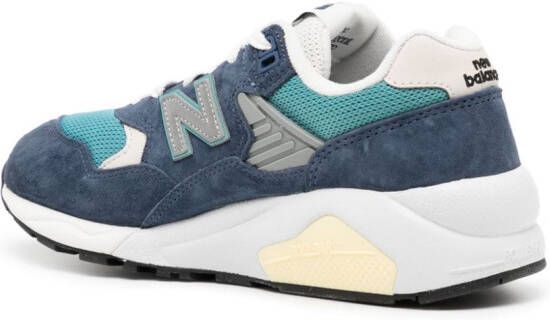 New Balance 580 V2 lace-up panelled sneakers Blue