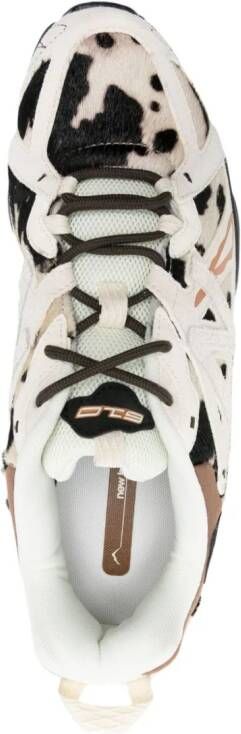 New Balance 610v1 cow-print sneakers White