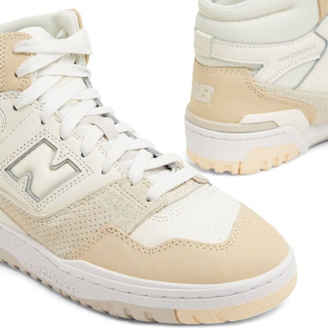 New Balance 650 high-top sneakers Neutrals