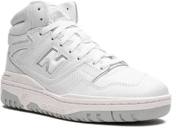 New Balance 650 "Triple White" sneakers