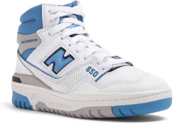 New Balance 650 high-top sneakers White