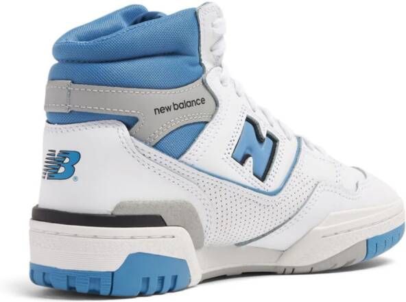 New Balance 650 high-top sneakers White