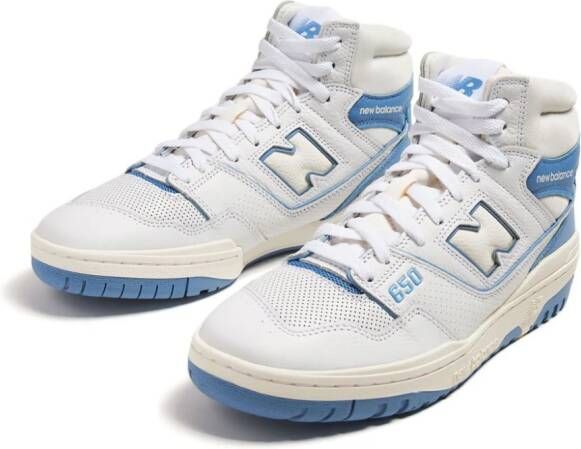 New Balance 650 high-top sneakers White