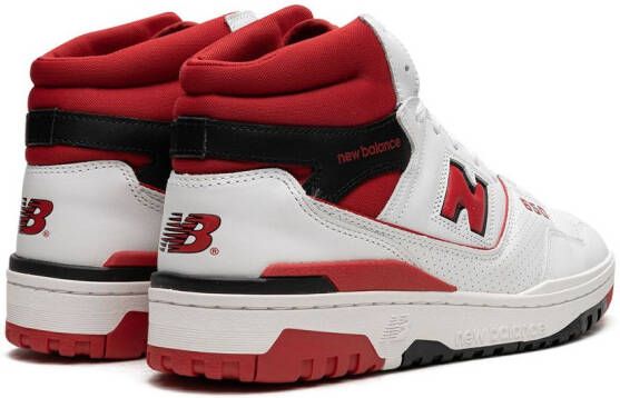 New Balance 650 "White Red" sneakers