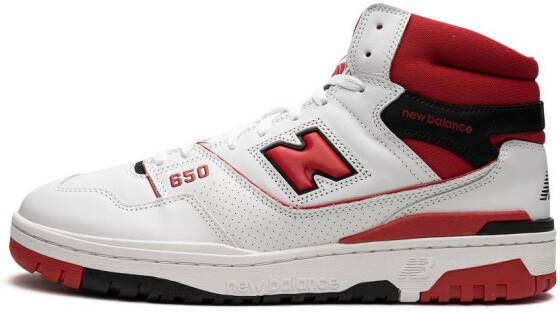 New Balance 650 "White Red" sneakers