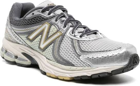 New Balance 860 mesh panelled sneakers Silver