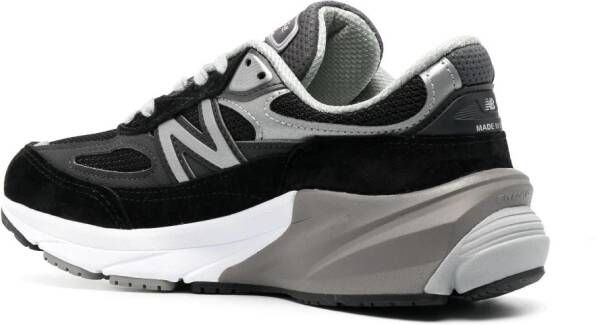 New Balance 990 low-top panelled sneakers Black