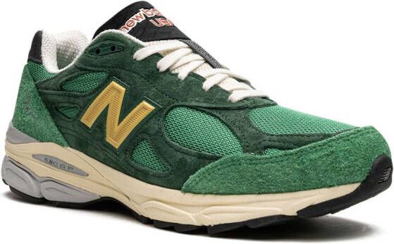 New Balance 990 V3 "Made In USA Green Yellow" sneakers