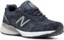 New Balance 990v4 low-top sneakers Blue - Thumbnail 2