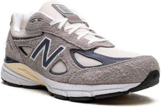 New Balance 990v4 "Made In USA Grey Navy" sneakers