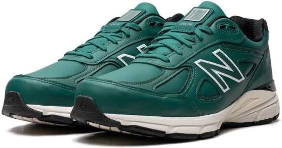 New Balance 990v4 Made in USA "Teal White" sneakers Green