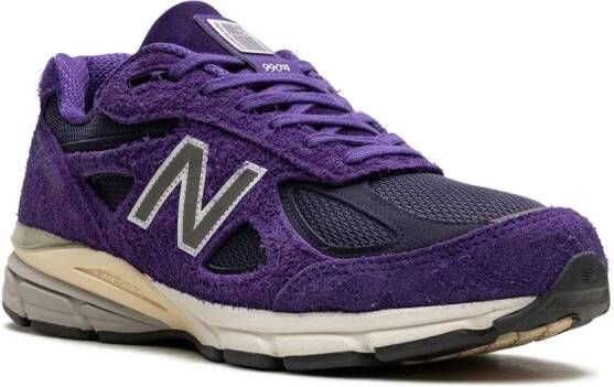 New Balance 990v4 suede "Purple" sneakers