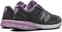 New Balance 990v5 "MiUSA Lead Dark Violet Glow" sneakers Grey - Thumbnail 3