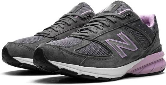 New Balance 990v5 "MiUSA Lead Dark Violet Glow" sneakers Grey