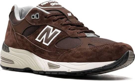 New Balance 991 "Made in UK Mocha Brown" sneakers