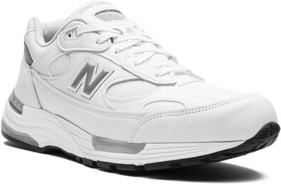 New Balance 992 "Miusa White Silver" sneakers