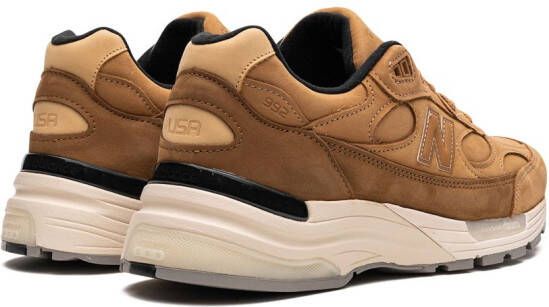 New Balance 992 "MiUSA Wheat" sneakers Brown