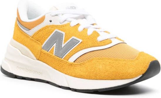 New Balance 997R suede sneakers Yellow