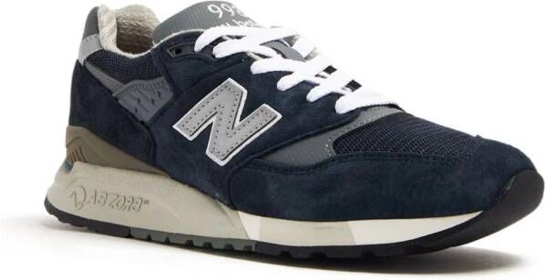 New Balance 998 logo-appliqué sneakers Blue