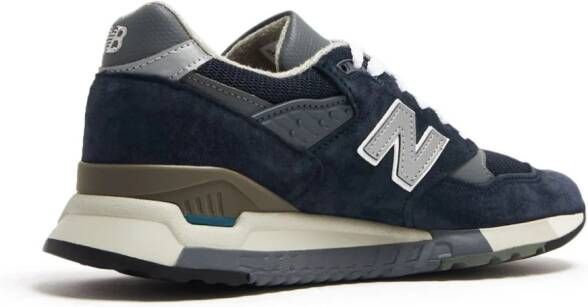 New Balance 998 logo-appliqué sneakers Blue