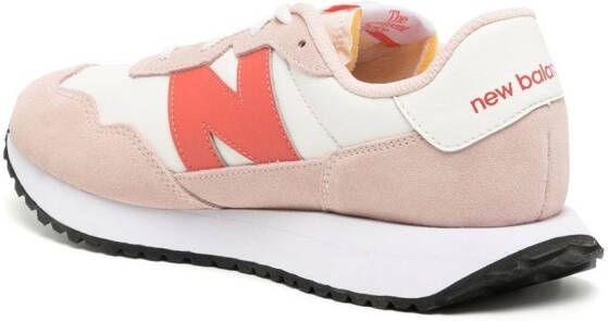 New Balance colour-block low-top sneakers Pink