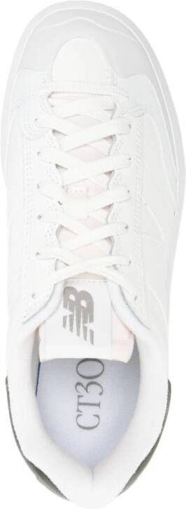 New Balance CT302 panelled leather sneakers White
