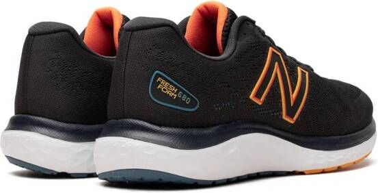 New Balance Fresh Foam 680v7 "Black Orange" sneakers