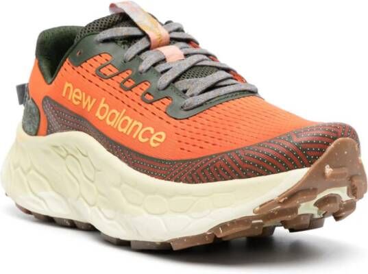 New Balance Fresh Foam x More Trail v3 logo-print sneakers Orange
