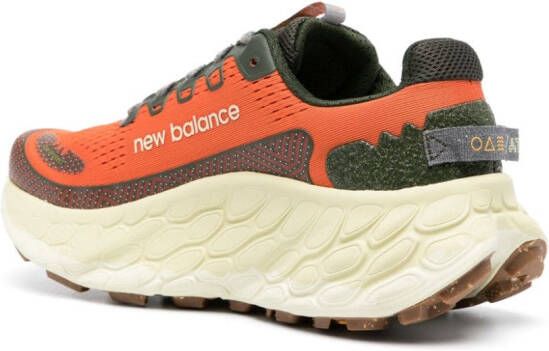 New Balance Fresh Foam x More Trail v3 logo-print sneakers Orange