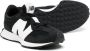 New Balance Kids 327 logo-patch panelled sneakers Black - Thumbnail 2