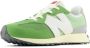 New Balance Kids 327 panelled suede sneakers Green - Thumbnail 5