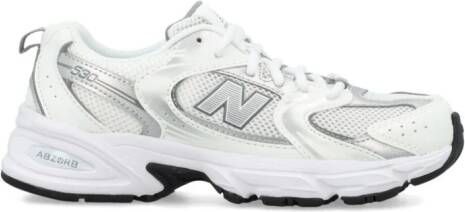 New Balance Kids 530 panelled sneakers White