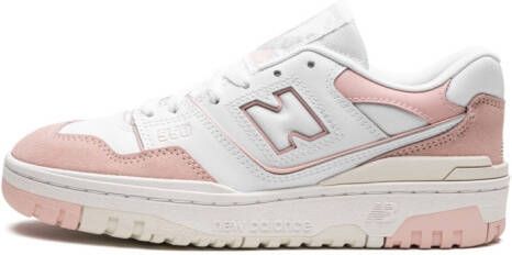 New Balance Kids 550 "White Pink Sea Salt" sneakers