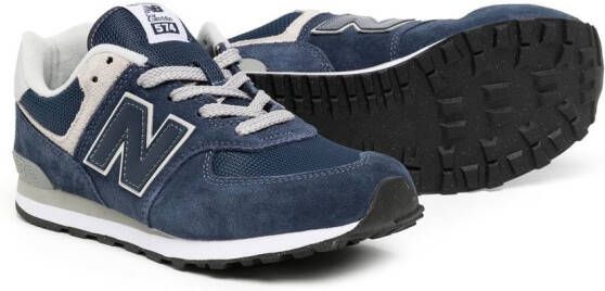 New Balance Kids 574 low-top sneakers Blue