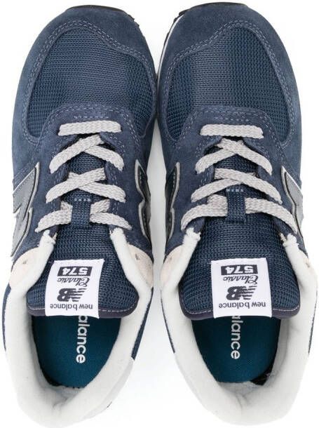 New Balance Kids 574 low-top sneakers Blue